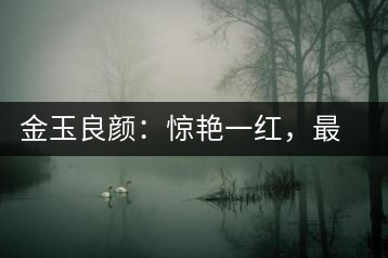 金玉良顏:驚艷一紅,最是高貴