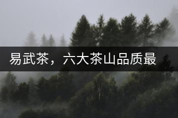 易武茶，六大茶山品質(zhì)最優(yōu)