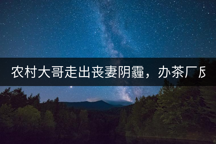 農(nóng)村大哥走出喪妻陰霾，辦茶廠反哺鄉(xiāng)鄰，每天處理鮮葉4000斤