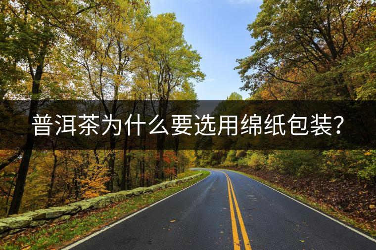 普洱茶為什么要選用綿紙包裝？