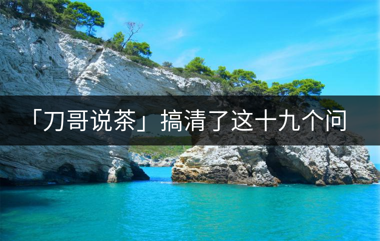 「刀哥說(shuō)茶」搞清了這十九個(gè)問(wèn)題，您就是熟茶專(zhuān)家