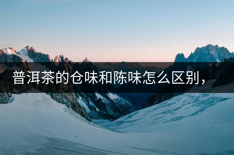 普洱茶的倉(cāng)味和陳味怎么區(qū)別，如何避免？