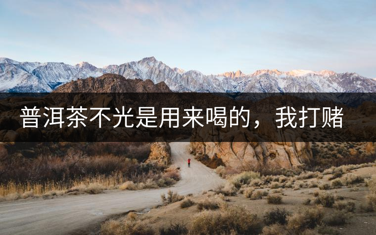 普洱茶不光是用來喝的，我打賭你第一條就不知道！