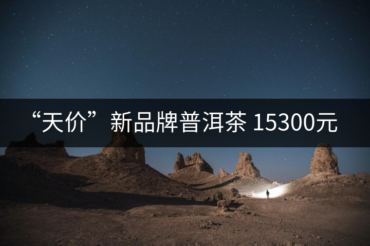 “天價(jià)”新品牌普洱茶 15300元/餅！