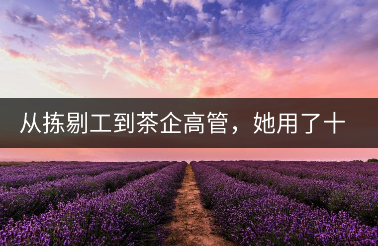 從揀剔工到茶企高管，她用了十年時(shí)間