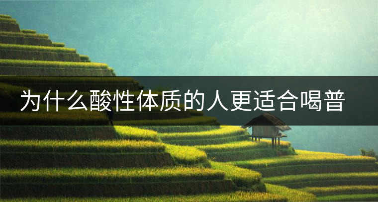 為什么酸性體質(zhì)的人更適合喝普洱茶？