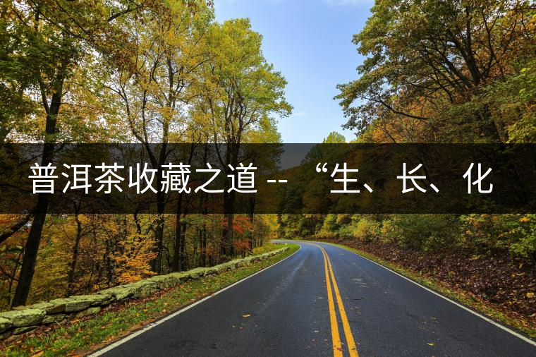 普洱茶收藏之道 -- “生、長(zhǎng)、化、收、藏”