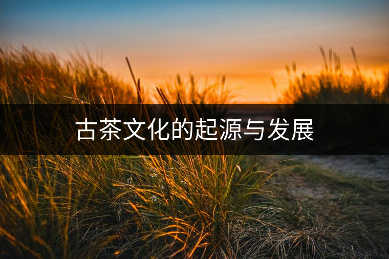 古茶文化的起源與發(fā)展