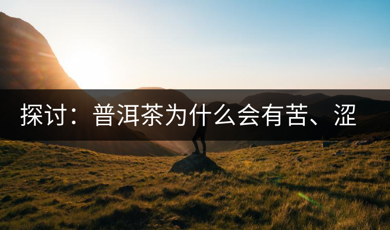 探討：普洱茶為什么會有苦、澀味兒？