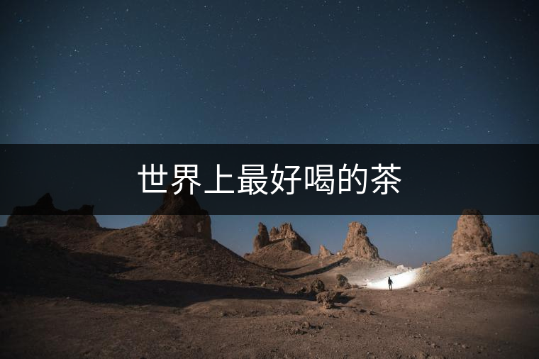 世界上最好喝的茶 世界上最好喝的茶