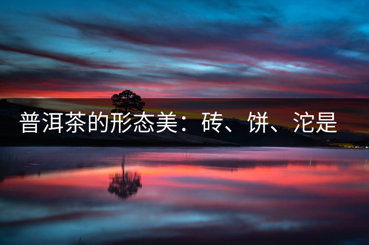 普洱茶的形態(tài)美：磚、餅、沱是如何形成的？