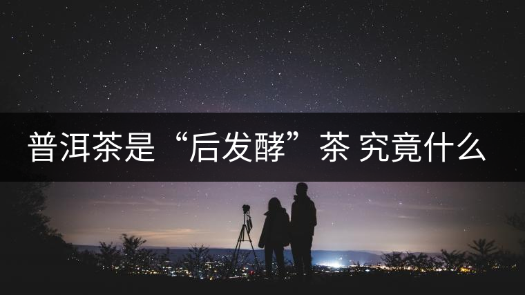 普洱茶是“后發(fā)酵”茶 究竟什么叫做“后發(fā)酵”？