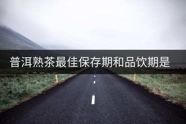 普洱熟茶最佳保存期和品飲期是多長？