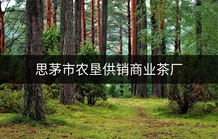 思茅市農墾供銷商業(yè)茶廠 思茅市農墾供銷商業(yè)茶廠