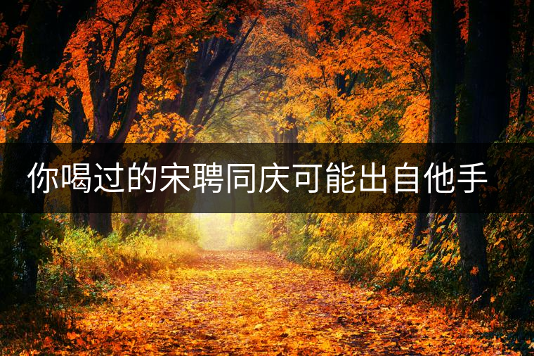 你喝過(guò)的宋聘同慶可能出自他手，他還發(fā)明了普洱熟茶！