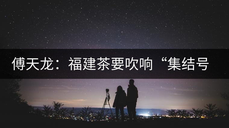 傅天龍：福建茶要吹響“集結號”重塑民族品牌