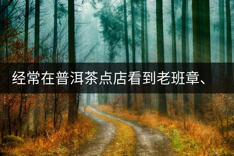 經(jīng)常在普洱茶點店看到老班章、冰島等名氣大的熟茶，它們怎么樣？