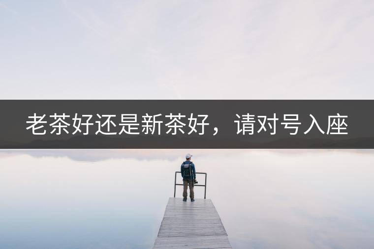 老茶好還是新茶好，請對號入座