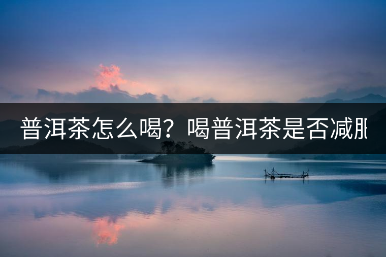 普洱茶怎么喝？喝普洱茶是否減肥？