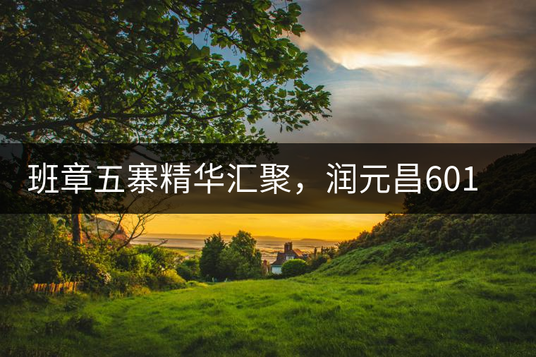 班章五寨精華匯聚，潤(rùn)元昌601班章之春震撼來襲