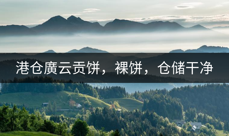 港倉廣云貢餅，裸餅，倉儲干凈