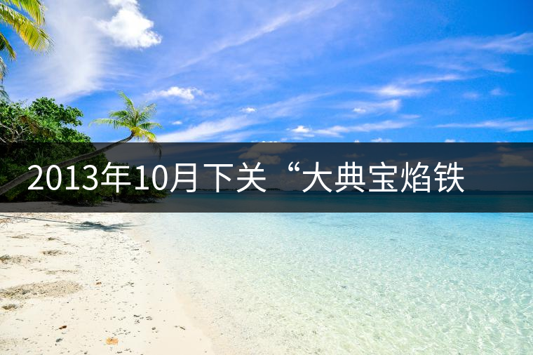 2013年10月下關(guān)“大典寶焰鐵餅”（青餅）開湯品鑒