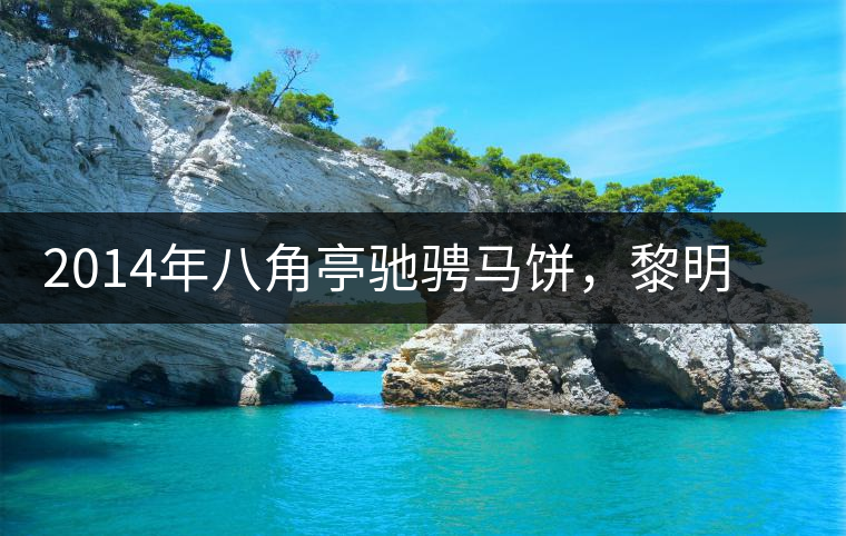 2014年八角亭馳騁馬餅，黎明茶廠馬年生肖紀(jì)念餅