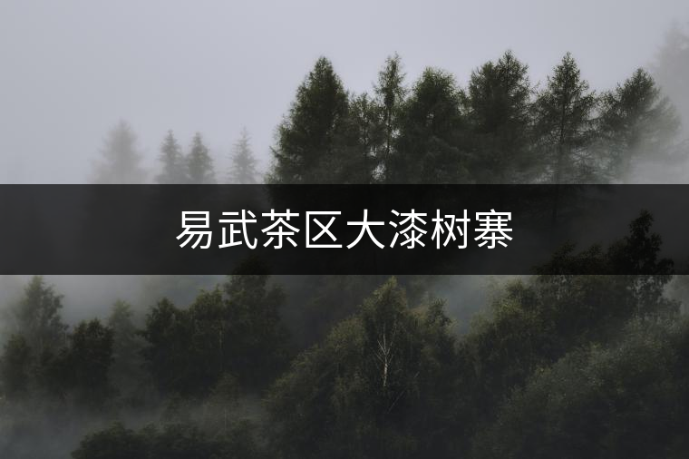 易武茶區(qū)大漆樹寨 易武茶區(qū)大漆樹寨