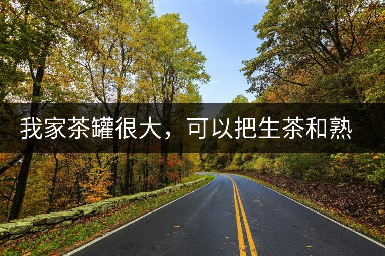 我家茶罐很大，可以把生茶和熟茶，放在一起儲存嗎？