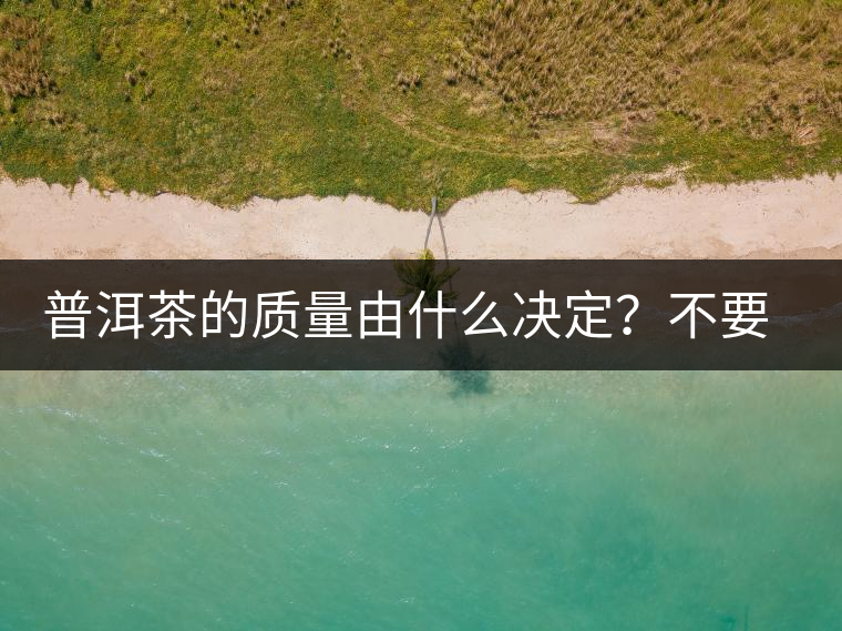 普洱茶的質(zhì)量由什么決定？不要輕信等級