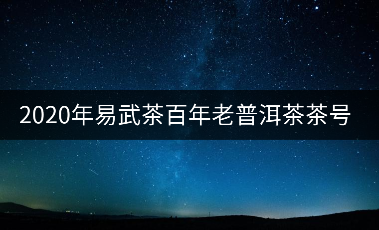 2020年易武茶百年老普洱茶茶號介紹 2020年易武茶百年老普洱茶茶號介紹