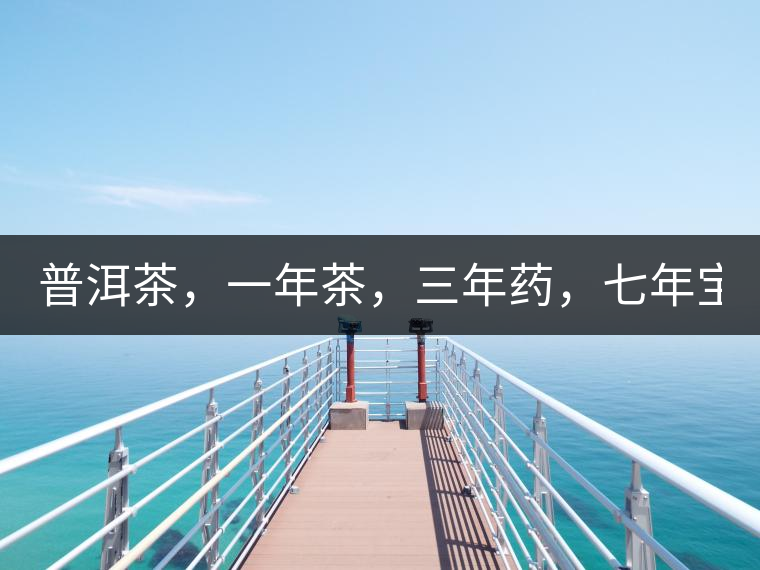 普洱茶，一年茶，三年藥，七年寶2020年為自己存點(diǎn)好茶