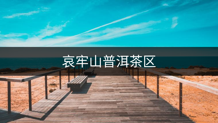 哀牢山普洱茶區(qū) 哀牢山普洱茶區(qū)