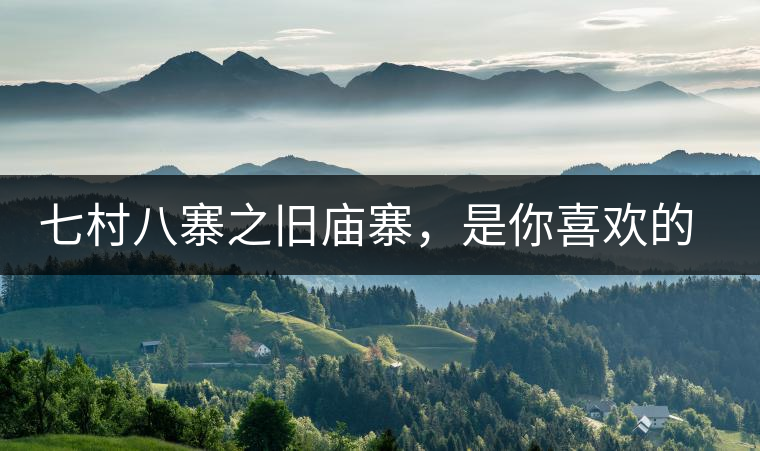 七村八寨之舊廟寨，是你喜歡的易武味嗎？