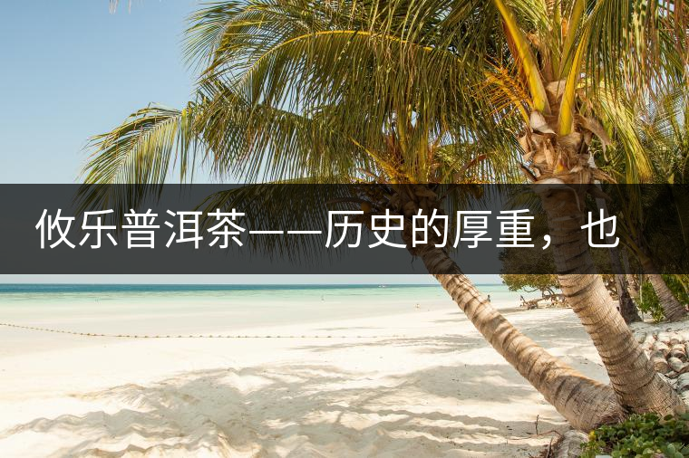 攸樂(lè)普洱茶——?dú)v史的厚重，也藏不住山里的陣陣茶香