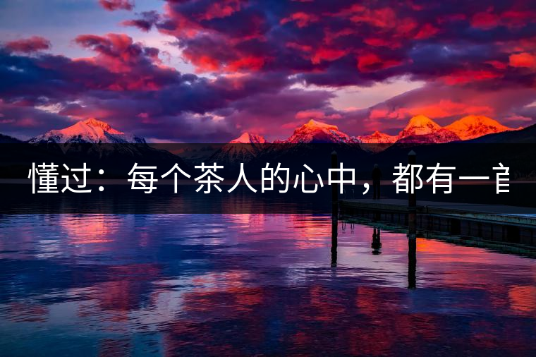懂過：每個(gè)茶人的心中，都有一首李宗盛！