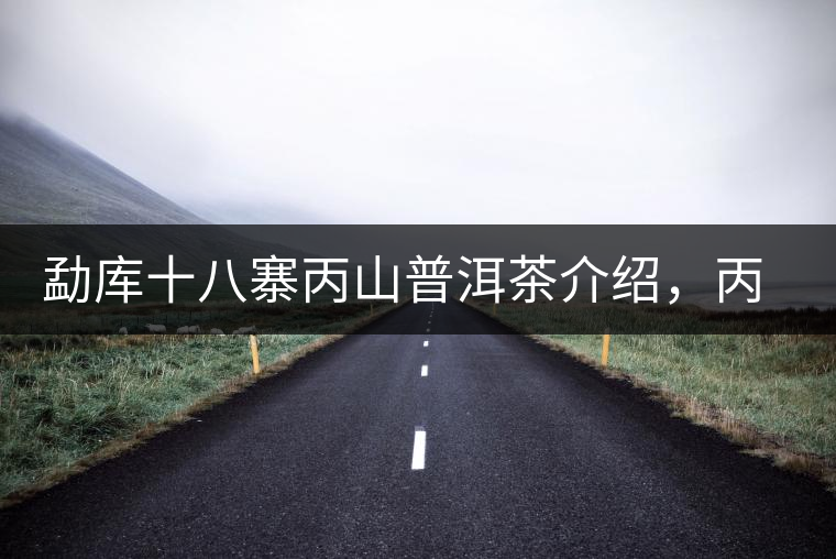 勐庫十八寨丙山普洱茶介紹，丙山古樹茶口感特點(diǎn)