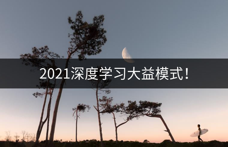 2021深度學(xué)習(xí)大益模式！