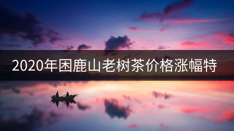 2020年困鹿山老樹茶價(jià)格漲幅特點(diǎn)