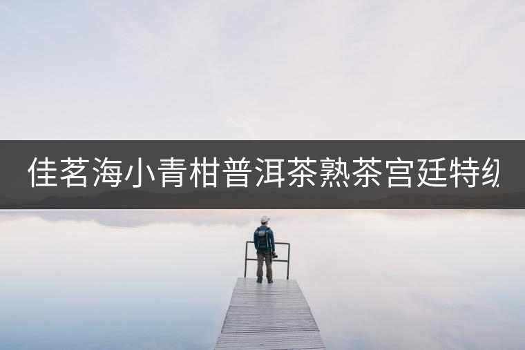 佳茗海小青柑普洱茶熟茶宮廷特級(jí)新會(huì)桔橘陳皮古樹普洱茶葉600g 佳茗海小青柑普洱茶熟茶宮廷特級(jí)新會(huì)桔橘陳皮古樹普洱茶葉600g