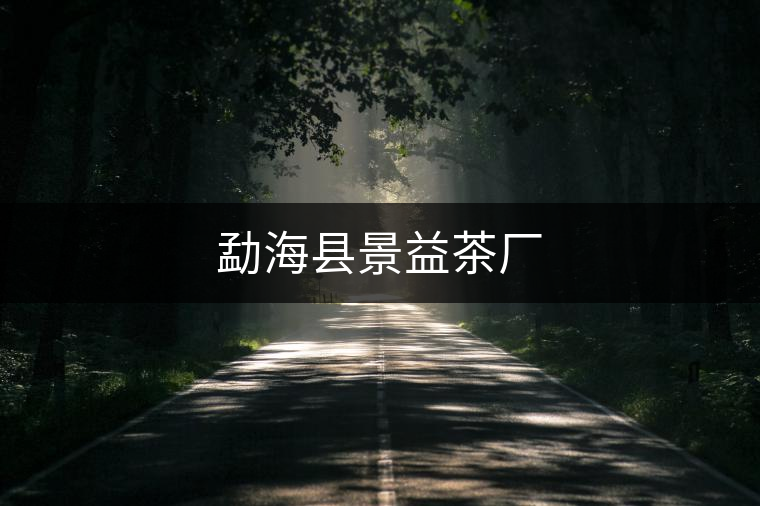 勐?？h景益茶廠