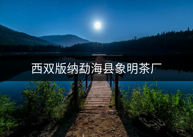 西雙版納勐海縣象明茶廠 西雙版納勐海縣象明茶廠