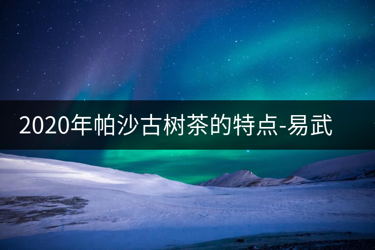 2020年帕沙古樹茶的特點(diǎn)-易武中聘號