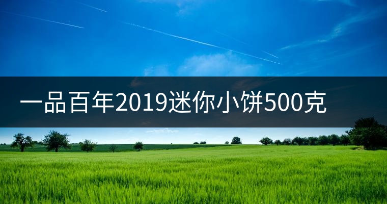 一品百年2019迷你小餅500克古樹生茶品質(zhì)好不好？