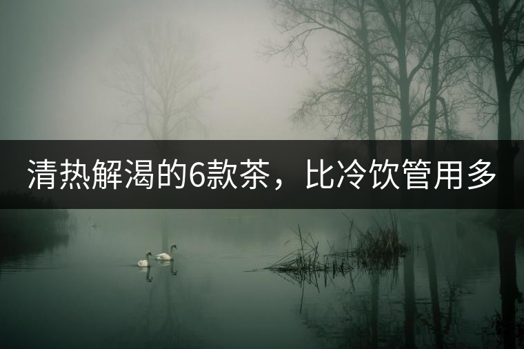 清熱解渴的6款茶，比冷飲管用多了！