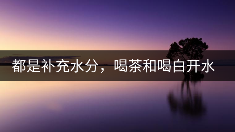 都是補(bǔ)充水分，喝茶和喝白開(kāi)水有什么區(qū)別？