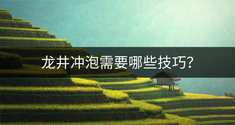 龍井沖泡需要哪些技巧？