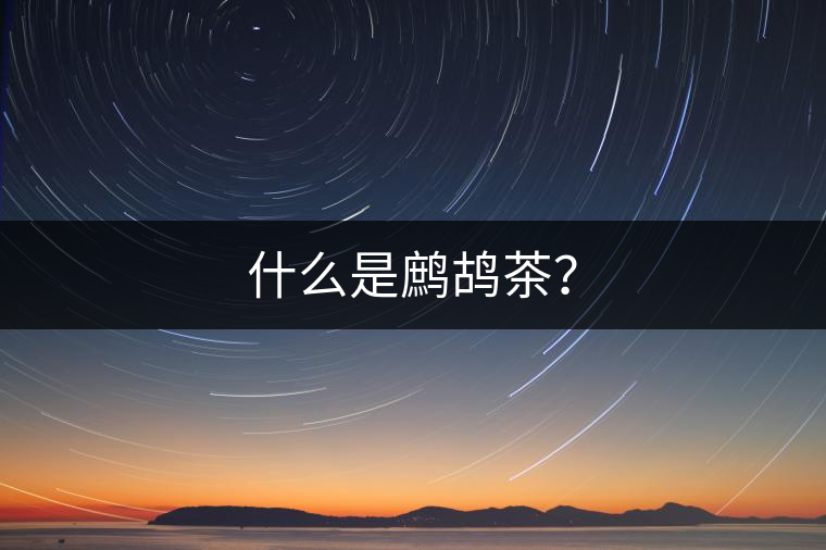 什么是鷓鴣茶？