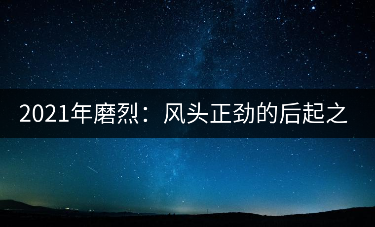 2021年磨烈：風(fēng)頭正勁的后起之秀，到底有何特點(diǎn)？