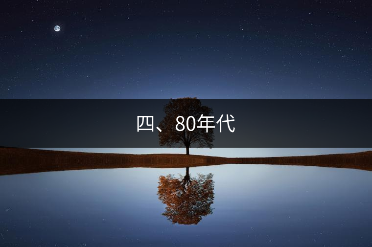 四、80年代